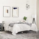 Bed Frame without Mattress Black 150x200 cm King Size 3280047