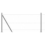 Fence Posts Manual 13 pcs Grey 32mm 110 cm Galvanised steel 42004305