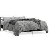 Bed Frame without Mattress Black 150x200 cm King Size 3280047