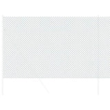 Chain Link Fence Green 10 x 1.6 m Steel 42004777