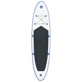 ZNTS Stand Up Paddle Board Set SUP Surfboard Inflatable Blue and White 90633
