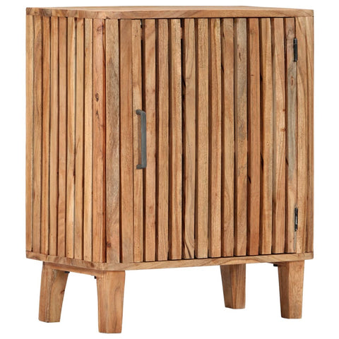 ZNTS Sideboard 60x35x73 cm Solid Acacia Wood 282740