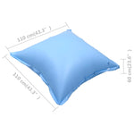 ZNTS Inflatable Winter Air Pillows for Above-Ground Pool Cover 10 pcs PVC 92436