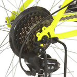 ZNTS Mountain Bike 21 Speed 26 inch Wheel 49 cm Red 3067228