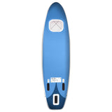 ZNTS Inflatable Stand Up Paddle Board Set Sea Blue 330x76x10 cm 93385