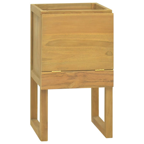 ZNTS Bathroom Cabinet 45x45x75 cm Solid Wood Teak 338246