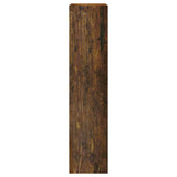Shoe Cabinet Smoked Oak 63x24x103 cm Engineered Wood 342555