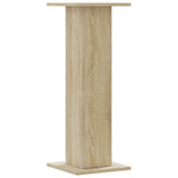 Speaker Stands 2 pcs Sonoma Oak 30x30x80 cm Engineered Wood 852665