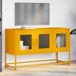 ZNTS TV Cabinet Mustard Yellow 100.5x39x60.5 cm Cold-rolled Steel 853341