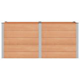 Garden Raised Bed Brown 200 x 100 x 91 cm 42039007