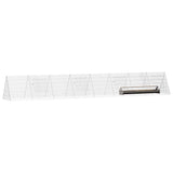 Chicken Cage Silver 430 x 55 x 55 cm Galvanised Steel 3394434