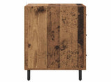 Bedside Cabinet Old Wood 40 x 40 x 66 cm Engineered Wood 882134
