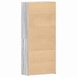 Shoe Cabinet with Shelf Grey 80 x 35.5 x 180 cm Engineered wood 3333841