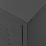 TV Cabinet Anthracite 105x35x50 cm Steel 336231