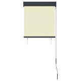 Outdoor Roller Blind 60x250 cm Cream 145947