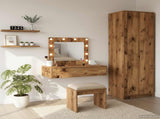 Dressing Table Brown 83 x 40 x 70 cm Engineered Wood 865233