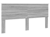 Bed Frame with Drawer Grey Sonoma 150 x 200 cm Engineered Wood 3411294
