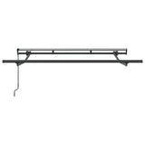 Awning Frame Retractable Manual Anthracite 2.5 x 2 m Metal 42002544