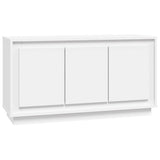 ZNTS Sideboard White 102x35x55 cm Engineered Wood 831885