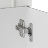 Kitchen Base Cabinet Lucca White Engineered Wood 853727