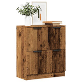 Sideboard Old Wood 60x30x70 cm Engineered Wood 856840