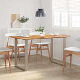 Dining Table 140x70x76 cm Solid Acacia Wood 286478