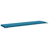 2-Piece Bench Cushions SOEST 2 pcs 100% Polyester Light Blue 949181