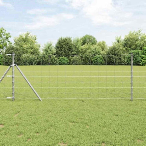 Field Fence Silver 50 x 0.8 m Galvanised steel 42005831