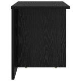End Table 2 pcs Black Oak 37 x 32 x 40 cm Engineered Wood 891083