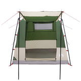 Party Tent Green 4-Person 185T Polyester with PU Coating 42017445
