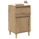 Bedside Cabinet with Drawer 2 pcs Artisan Oak 40 x 35 x 70 cm 881236