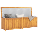 Garden Box 175x50x55 cm Solid Wood Teak 318734