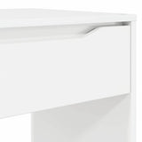 Desk High Gloss White 100 x 50 x 78 cm Engineered Wood 888941