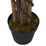 Artificial Fiddle Leaf Fig Tree 232 Leaves 180 cm Green 359014
