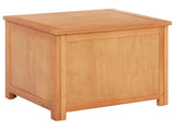 Storage Box with Storage 50 x 45 x 45 cm Solid Oak Wood 42000873