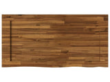 Live Edge Table Top 90 x 60 x 3.5 cm Rectangular Natural 938537
