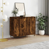 Sideboards 2 pcs Smoked Oak 40x35x70 cm Engineered Wood 831047