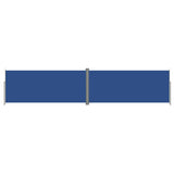 Retractable Side Awning Blue 220x1000 cm 318052