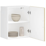 Kitchen Wall Cabinets 2 pcs Porto Sonoma Oak Engineered Wood 854044