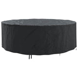 Furniture Cover Black 279 x 279 x 105 cm 600D Oxford Fbric 4106037