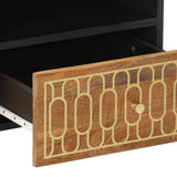 Coffee Table 80x54x40 cm Solid Wood Mango 358297