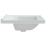 Bathroom Sink White 61x48x19.5 cm Rectangular Ceramic 153709