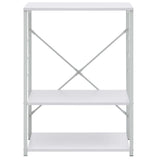 Microwave Cabinet White 60x39.6x79.5 cm Engineered Wood 288236