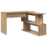 Corner Desk Artisan Oak 200.5x50x76 cm Engineered Wood 855957