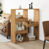 Room Divider Artisian Oak 100x33x115 cm Engineered Wood 3309554