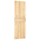 Sliding Door with Hardware Set 70x210 cm Solid Wood Pine 3203169