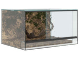 Terrarium with Storage Transparent 40 x 30 x 30 cm Glass 42020389