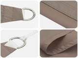 Sun Shade Sail Taupe 6 x 2 m 100% Polyester Oxford 42031014