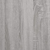 Bed Frame Grey Sonoma Engineered Wood, Plywood Double Durable 3207460