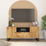 TV Cabinet 105x33.5x46 cm Solid Wood Mango&Engineered Wood 351958